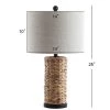 JONATHAN Y (Set of 2) 25" Elicia Sea Grass Table Lamps Natural (Includes LED Light Bulb) - JONATHAN Y -Loca Table Lamps Store unnamed file 104