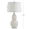 JONATHAN Y 28.25" Ceramic Thatcher Table Lamp (Includes Energy Efficient Light Bulb) - JONATHAN Y Beige -Loca Table Lamps Store unnamed file 1061