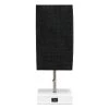 Petite Stick Lamp with USB Charging Port and Fabric Shade - Simple Designs Gray -Loca Table Lamps Store unnamed file 1069