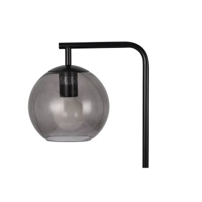 Smoke Glass Table Lamp Black (Includes LED Light Bulb) - Project 62™ 3 Smoke Glass Table Lamp Black (Includes LED Light Bulb) - Project 62™