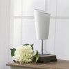 Mini Table Lamp with Angled Fabric Shade White - Simple Designs 8 Mini Table Lamp with Angled Fabric Shade White - Simple Designs -Loca Table Lamps Store unnamed file 1142