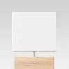 Wood Block Table Lamp Brown (Includes LED Light Bulb) - Project 62™ -Loca Table Lamps Store unnamed file 1198