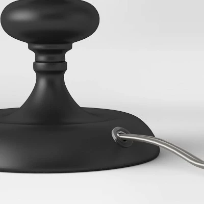 Stick Lamp Base Black - Threshold™ 3 Stick Lamp Base Black - Threshold™