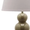 Set of 2 Pamela Triple Gourd Lamp (Includes LED Light Bulb) Taupe - Safavieh -Loca Table Lamps Store unnamed file 1224