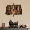 27" Bear Canoe Resin Table Lamp Brown - Cal Lighting 1 27" Bear Canoe Resin Table Lamp Brown - Cal Lighting -Loca Table Lamps Store unnamed file 1236