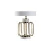 Westray Open Cage Table Lamp with Marble Base Cylinder Shade Brass - StyleCraft -Loca Table Lamps Store unnamed file 1251
