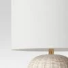Rattan Table Lamp White (Includes LED Light Bulb) - Threshold™ 7 Rattan Table Lamp White (Includes LED Light Bulb) - Threshold™ -Loca Table Lamps Store unnamed file 127