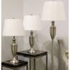 3pc Geneva Floor/Table Lamp Brushed Nickel - StyleCraft -Loca Table Lamps Store unnamed file 1278