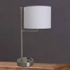 Fangio Lighting Tech Friendly Metal Table Lamps with 1 Outlet And 1 USB Port Silver -Loca Table Lamps Store unnamed file 1282
