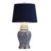 Blue Ivy Swirl Table Lamp with Blue Hardback Fabric Shade - StyleCraft -Loca Table Lamps Store unnamed file 1361