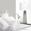 Concrete Pillar Table Lamp with Fabric Shade White - Lalia Home -Loca Table Lamps Store unnamed file 141