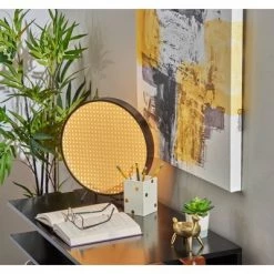 Atwood Table Lantern (Includes LED Light Bulb) Black - Adesso