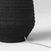 Large Textured Ceramic Lamp Base Black - Threshold™ -Loca Table Lamps Store unnamed file 147