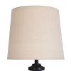 Chimney Candlestick Table Lamp with Tapered Drum Shade Black - StyleCraft -Loca Table Lamps Store unnamed file 1517