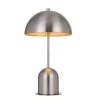 30" Peppa Metal Accent Lamp with Dome Shape Shade Brushed Steel - Cal Lighting -Loca Table Lamps Store unnamed file 1535