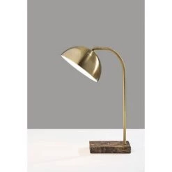 Paxton Desk Lamp Antique Brass - Adesso