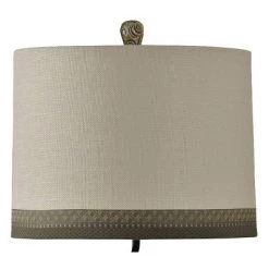 Kolkata Table Lamp Silver - StyleCraft