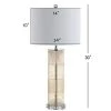 JONATHAN Y 30" Glass/Crystal Genevieve Table Lamp (Includes LED Light Bulb) Beige - JONATHAN Y -Loca Table Lamps Store unnamed file 1575