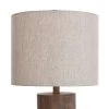 Round Moulded Table Lamp with Ribbed Wood - StyleCraft 1 Round Moulded Table Lamp with Ribbed Wood - StyleCraft -Loca Table Lamps Store unnamed file 1596