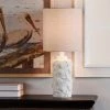Seashell Motif Table Lamp in White with Hardback Fabric Shade - StyleCraft -Loca Table Lamps Store unnamed file 1606