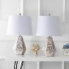 JONATHAN Y 21" (Set of 2) Isabella Seashell Table Lamp (Includes LED Light Bulb) Natural - JONATHAN Y -Loca Table Lamps Store unnamed file 1623