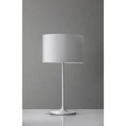 22.5" Oslo Collection Table Lamp White - Adesso