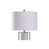Abyaz Open Square Framed Marble Table Lamp with Drum Shade White - StyleCraft -Loca Table Lamps Store unnamed file 1652