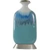 Beach Grove Blue Glaze Ceramic Table Lamp with White Hardback Fabric Shade - StyleCraft -Loca Table Lamps Store unnamed file 1680