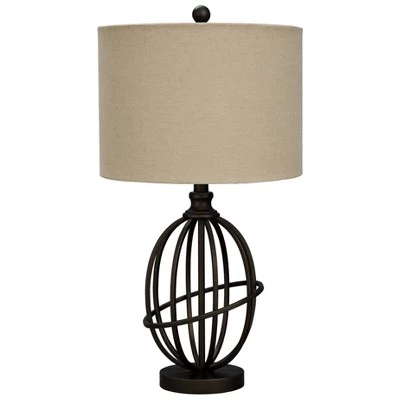 Manasa Metal Table Lamp Antique Brass - Signature Design by Ashley 4 Manasa Metal Table Lamp Antique Brass - Signature Design by Ashley - Image 2