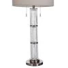 Textured Glass Column Table Lamp with Accent White - StyleCraft 7 Textured Glass Column Table Lamp with Accent White - StyleCraft -Loca Table Lamps Store unnamed file 1800