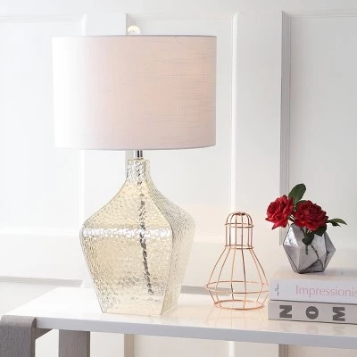 JONATHAN Y 26" Glass Jane Table Lamp (Includes LED Light Bulb) Clear - JONATHAN Y 3 JONATHAN Y 26" Glass Jane Table Lamp (Includes LED Light Bulb) Clear - JONATHAN Y