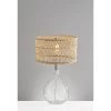 Cuba Teardrop Table Lamp (Includes Light Bulb) Clear/Natural - Adesso -Loca Table Lamps Store unnamed file 1842