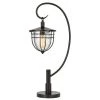30.5" Alma Metal and Glass Down Bridge Lantern Style Table Lamp (Includes Light Bulb) Dark Bronze - Cal Lighting -Loca Table Lamps Store unnamed file 1860