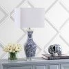 JONATHAN Y 28" Ceramic/Crystal May Table Lamp (Includes LED Light Bulb) Blue - JONATHAN Y -Loca Table Lamps Store unnamed file 1876