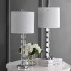 JONATHAN Y 27.5" Crystal/Metal Stacked Table Lamp (Includes LED Light Bulb) Chrome/Clear - Jonathan Y -Loca Table Lamps Store unnamed file 1972