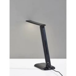 Dimmable Desk Lamp with Straight Neck (Includes LED Light Bulb) - Adesso White