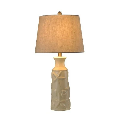 Ceramic Table Lamp Cream - StyleCraft 3 Ceramic Table Lamp Cream - StyleCraft