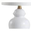JONATHAN Y 20" Perry Ceramic/Metal Table Lamp White (Includes LED Light Bulb) - JONATHAN Y -Loca Table Lamps Store unnamed file 2017