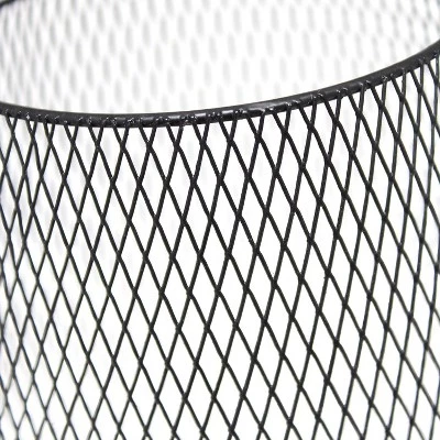 Wired Mesh Uplight Table Lamp Black - Simple Designs 4 Wired Mesh Uplight Table Lamp Black - Simple Designs - Image 2