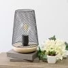 Wired Mesh Uplight Table Lamp Black - Simple Designs 12 Wired Mesh Uplight Table Lamp Black - Simple Designs -Loca Table Lamps Store unnamed file 2021