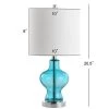 JONATHAN Y 20.5" Glass/Metal Mer Table Lamp (Includes LED Light Bulb) Blue - JONATHAN Y 7 JONATHAN Y 20.5" Glass/Metal Mer Table Lamp (Includes LED Light Bulb) Blue - JONATHAN Y -Loca Table Lamps Store unnamed file 2041