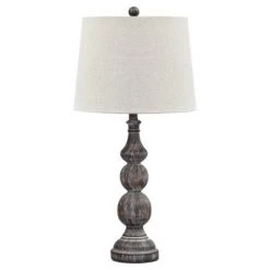 Set of 2 Mair Table Lamps Antique Black - Signature Design by Ashley