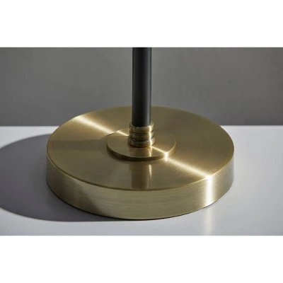 24" Bergen Collection Table Lamp Black - Adesso 4 24" Bergen Collection Table Lamp Black - Adesso - Image 2