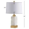 JONATHAN Y 23" Alabaster/Metal Eloise Table Lamp (Includes LED Light Bulb) White - JONATHAN Y -Loca Table Lamps Store unnamed file 2071