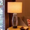 26.25" Glass and Metal Cadance Convex Table Lamp (Includes LED Light Bulb) Bronze - Decor Therapy -Loca Table Lamps Store unnamed file 2079