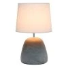 Round Concrete Table Lamp with Shade White - Simple Designs -Loca Table Lamps Store unnamed file 2082