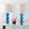 JONATHAN Y 27" (Set of 2) Bella Glass Triple-Sphere Table Lamp (Includes LED Light Bulb) Cobalt - JONATHAN Y -Loca Table Lamps Store unnamed file 2137
