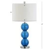 JONATHAN Y 27" (Set of 2) Bella Glass Triple-Sphere Table Lamp (Includes LED Light Bulb) Cobalt - JONATHAN Y -Loca Table Lamps Store unnamed file 2139