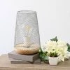 Wired Mesh Uplight Table Lamp Gray - Simple Designs -Loca Table Lamps Store unnamed file 2201