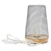 Wired Mesh Uplight Table Lamp Gray - Simple Designs -Loca Table Lamps Store unnamed file 2204